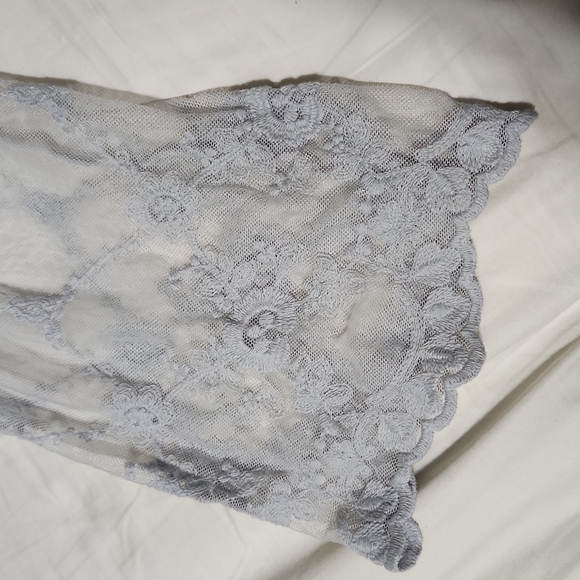 La Vie En Rose Sheer Kimono Robe XS/S - Picture 4 of 4